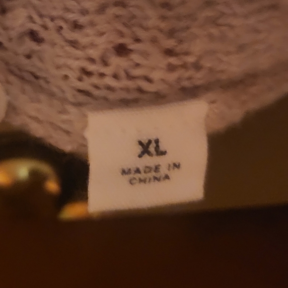 Gap Wool Blend Open Front Long Cream Knit Cardigan Lagenlook Size XL - Picture 8 of 8